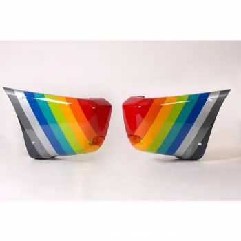 TOYOTA RAV4  REAR BUMPER COVER(END) LEFT (Driver Side) (W/FLARE)TEXT-GRAY OEM#5216242925 2001-2005 PL#TO1116101