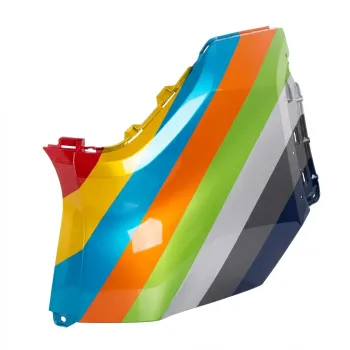 TOYOTA RAV4  REAR BUMPER SIDE COVER LEFT (Driver Side) PRIMED (ADVENTRUE/TRD OFF-ROAD) OEM#521620R907 2019-2024 PL#TO1116111