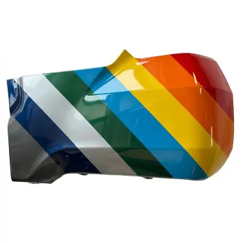 TOYOTA TUNDRA REAR BUMPER END COVER LEFT (Driver Side) PRIMED (WO/SENSOR)(W/WHEEL OPENING MLDG) **CAPA** OEM#521620C902 2022-2024 PL#TO1116116C