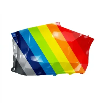 TOYOTA GRAND HIGHLANDER HYBRID REAR BUMPER SIDE COVER LEFT (Driver Side) (Driver Side) PRIMED **CAPA** OEM#521660E900 2024-2025 PL#TO1116121C