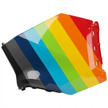 TOYOTA RAV4 REAR BUMPER SIDE COVER RIGHT (Passenger Side) PRIMED (ADVENTRUE/TRD OFF-ROAD) OEM#521610R907 2019-2024 PL#TO1117111