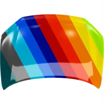 TOYOTA HIGHLANDER HOOD OEM#533010E080 2011-2013 PL#TO1230222