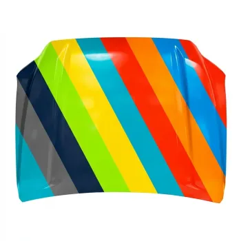 TOYOTA TACOMA HOOD (WO/BULGE)(ALUM)(WO/TRD SPORT) OEM#53301AK010 2024-2025 PL#TO1230271