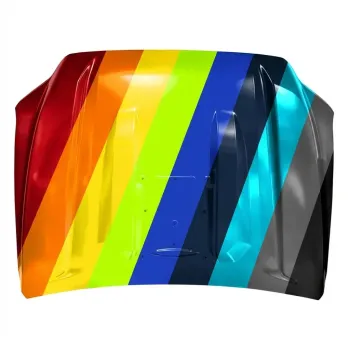 TOYOTA TACOMA HOOD (W/BULGE)(ALUM)(W/TRD SPORT) OEM#53301AK020 2024-2025 PL#TO1230272