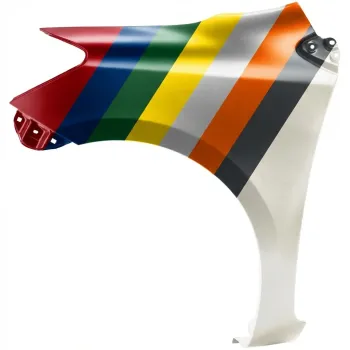 TOYOTA YARIS SEDAN FENDER LEFT (Driver Side) **CAPA** OEM#5380252080 2007-2012 PL#TO1240212C