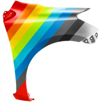 TOYOTA YARIS SEDAN FENDER RIGHT (Passenger Side) **CAPA** OEM#5380152080 2007-2012 PL#TO1241212C