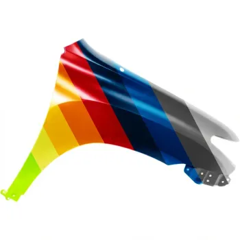 TOYOTA HIGHLANDER FENDER RIGHT (Passenger Side) (W/ ANT HOLE)**CAPA** OEM#538010E070 2011-2013 PL#TO1241238C