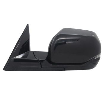 TOYOTA TUNDRA DOOR MIRROR LEFT (Driver Side) PWR/HTD/SIGNAL/MEMORY/P-FOLD/BSD (WO/CAMERA)(PTM)(WO/DIM) OEM#879400C681-PFM 2022-2024 PL#TO1320437
