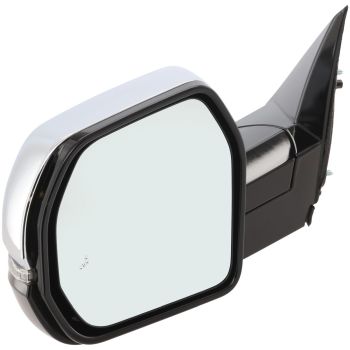 TOYOTA TUNDRA DOOR MIRROR LEFT (Driver Side) (Driver Side) PWR/HTD/SIGNAL/MEMORY/P-FOLD/BSD (WO/CAMERA)(CHROME CVR) OEM#879400C681-PFM 2022-2025 PL#TO1320438