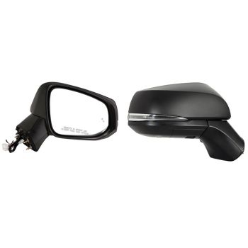 TOYOTA RAV4  DOOR MIRROR RIGHT (Passenger Side) PWR/HTD/SIGNAL/PUDDLE (W/BSD)(WO/CAMERA)(PTM-CVR)(JAPAN ) OEM#8791042E51-PFM 2019-2024 PL#TO1321423