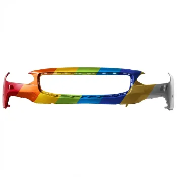 VOLVO VOLVO V90  FRONT BUMPER COVER PRIMED (W/WASHER)(W/PK SENSOR) OEM#398442921 2017-2020 PL#VO1000226