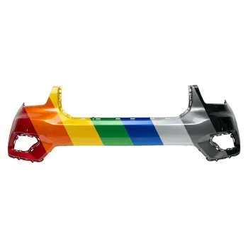 VOLVO VOLVO XC40  FRONT BUMPER COVER PRIMED (WO/WASHER)(W/2 PK SENSOR)(WO/PARALLEL PK SENSOR)**CAPA** OEM#397909243 2019-2022 PL#VO1000244C