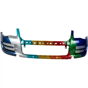 VOLKSWAGEN TOUAREG  FRONT BUMPER COVER PRIMED (WO/WASHER)(W/ SENSOR) OEM#7L6807217ARGRU 2008-2010 PL#VW1000171