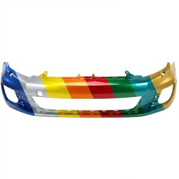 VOLKSWAGEN GTI 2/4DOORS FRONT BUMPER COVER PRIMED (W/WASHER)(W/O SENSOR) (W/S.MARKER HOLE) **CAPA** OEM#5K0807217CFGRU 2010-2014 PL#VW1000185C