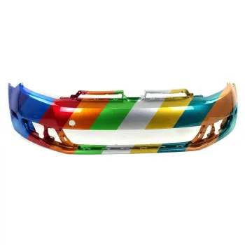 VOLKSWAGEN GOLF (2/4 DR) (LH Exhaust) FRONT BUMPER COVER PRIMED (WO/WASHER)**CAPA** OEM#5K0807217CGGRU 2010-2014 PL#VW1000187C