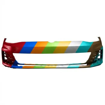 VOLKSWAGEN GTI  FRONT BUMPER COVER PRIMED (WO/WASHER)(WO/SENSOR) OEM#5GM807217HGRU 2015-2017 PL#VW1000209