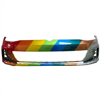 VOLKSWAGEN GTI FRONT BUMPER COVER PRIMED (WO/WASHER)(WO/SENSOR) **CAPA** OEM#5GM807217HGRU 2015-2017 PL#VW1000209C