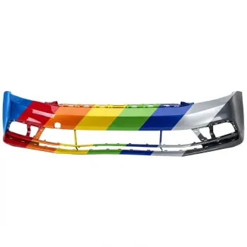 VOLKSWAGEN JETTA HYBRID FRONT BUMPER COVER PRIMED (WO/SENSOR) OEM#5C6807217AGGRU 2015-2016 PL#VW1000220