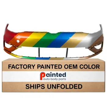 2018-2021 VOLKSWAGEN Front bumper CAPA  OEM# 5GM807217AFGRU PL# VW1000238C