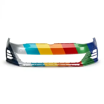 VOLKSWAGEN GTI  FRONT BUMPER COVER PRIMED GRAY (WO/WASHER)(WO/SENSOR) OEM#5GM807217BPGRU 2018-2021 PL#VW1000240