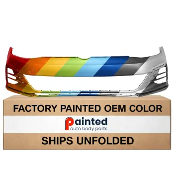 2018-2021 VOLKSWAGEN GTI Front bumper CAPA  OEM# 5GM807217BPGRU PL# VW1000240C