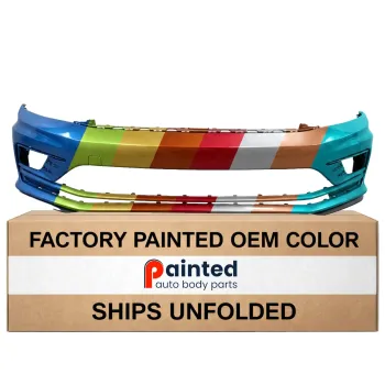 2016-2018 VOLKSWAGEN JETTA Front bumper CAPA  OEM# 5C6807217ALGRU PL# VW1000242C