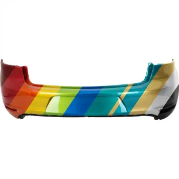 VOLKSWAGEN GTI 2/4DOORS REAR BUMPER COVER PRIMED (WO/PARK ASSIST) **CAPA** OEM#5K6807417GGRU 2010-2014 PL#VW1100182C