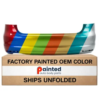 VOLKSWAGEN JETTA SEDAN (EXC GLI) REAR BUMPER COVER PRIMED OEM#5C6807418AGRU 2011-2014 PL#VW1100186