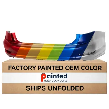 VOLKSWAGEN GLI  REAR BUMPER COVER PRIMED (WO/SENSOR) OEM#17A807417KGRU 2019-2021 PL#VW1100225