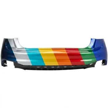 VOLKSWAGEN GLI REAR BUMPER COVER PRIMED (WO/SENSOR) OEM#17A807417AFGRU 2022-2024 PL#VW1100229