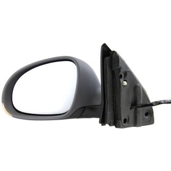 VOLKSWAGEN JETTA SEDAN (GEN 5) DOOR MIRROR ASSEMBLY LEFT (Driver Side) POWER/HEATED (W/SIGNAL)(W/O PUDDLE LAMP) OEM#1K1857507DJ9B9-PFM 2005-2010 PL#VW1320122