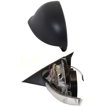 VOLKSWAGEN PASSAT  (1PC H/L Design) DOOR MIRROR LEFT (Driver Side) PWR/HTD/P-FOLD/LAMP/MEMORY (FROM 11-03) OEM#3B1857507AA01C-PFM 2003-2005 PL#VW1320130