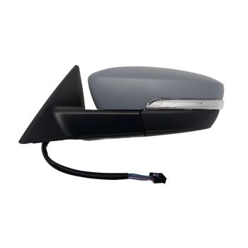 VOLKSWAGEN BEETLE DOOR MIRROR LEFT (Driver Side) PWR/HTD/SIGNAL (W/BSD)(PTM) OEM#5C1857507AC9B9-PFM 2017-2019 PL#VW1320172