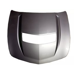 CADILLAC CTS-V HOOD CARBON FIBER (OEM) ORIGINAL GM (WITH VENT) - FACTORY PAINTED SATIN STEEL METALLIC G9K/464C OEM#84068536 2016-2019 PL#-