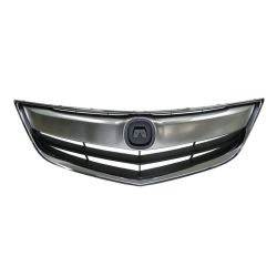 ACURA ILX GRILLE ASSEMBLY CHR/DK-GRAY (W/UPPER&OUTER CHROME MLDG) OEM#71121TX6A11-PFM 2013-2015 PL#AC1200117