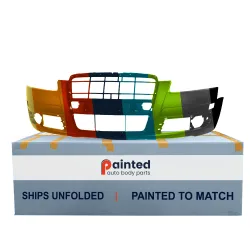 AUDI A6 SEDAN /WAGON FRONT BUMPER COVER PRIMED (W/O WASHER)(WO/S-LINE) OEM#4F0807105DGRU 2005-2008 PL#AU1000156