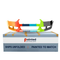 AUDI A4 SEDAN / WAGON FRONT BUMPER COVER PRIMED (WO/HEAD/LAMP WASHER)(WO/S-LINE)(W/ROUND TOW COVER) OEM#8K0807065AGRU 2013-2014 PL#AU1000190