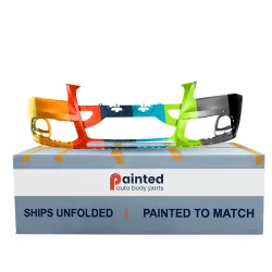 AUDI Q5 / SQ5 FRONT BUMPER COVER PRIMED (2.0L)(3.0L DIESEL)(WO/WASHER)(W/ SENSOR) **CAPA** OEM#8R0807065BGRU 2013-2017 PL#AU1000198C