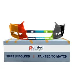 AUDI A3 SEDAN FRONT BUMPER COVER PRIMED (WO/WASH)(W/PK SENSOR)(WO/PK ASSIST)(WO/S-LINE) OEM#8V5807065BGRU 2015-2016 PL#AU1000219