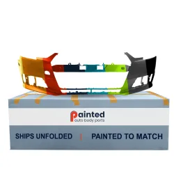 AUDI A4 SEDAN FRONT BUMPER COVER PRIMED (WO/WASHER)(W/2 SENSOR)(WO/S-LINE) OEM#8W0807065NGRU 2017-2018 PL#AU1000236