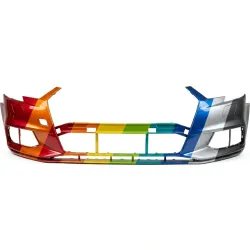 AUDI A3 SEDAN FRONT BUMPER COVER PRIMED (WO/WASH)(W/PK SENSOR)(WO/PK ASSIST)(WO/S-LINE) OEM#8V5807065SGRU 2017-2020 PL#AU1000244