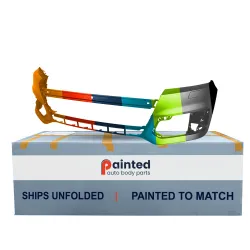 AUDI Q7 FRONT BUMPER COVER PRIMED (W/WASH)(WO/PK ASSIST)**CAPA** OEM#4M0807065GGRU 2017-2019 PL#AU1000278C