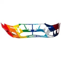 AUDI A4 SEDAN FRONT BUMPER COVER PRIMED (WO/WASHER)(WO/SENSOR)(WO/S-LINE) OEM#8W0807065ASGRU 2020-2024 PL#AU1000298