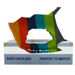 AUDI Q3  FRONT BUMPER COVER RIGHT (Passenger Side) PRIMED (WO/WASHER)(WO/SENSOR)(WO/S-LINE) **CAPA** OEM#83A807108GRU 2019-2023 PL#AU1017114C