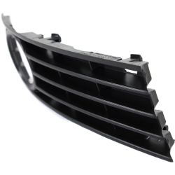 AUDI A4 SEDAN/WAGON (GEN 2) (1.8L/3.0L) FRONT BUMPER GRILLE RIGHT (Passenger Side) BLK(CLOSED VENT) (For part# 8132722) OEM#8E0807682A01C 2002-2005 PL#AU1036103
