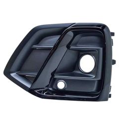 AUDI Q5 / Q5 E / SQ5 FOG LAMP COVER LEFT (Driver Side) TXT-BLACK/GLOSS BLACK MLDG (EXC Q5 WO/S-LINE) OEM#80A807679AGBMT 2021-2023 PL#AU1038161