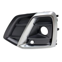 AUDI Q5 / Q5 E / SQ5 FOG LAMP COVER LEFT (Driver Side) TXT-BLACK/SILVER MLDG (EXC Q5 WO/S-LINE) OEM#80A807679AGCOX 2021-2023 PL#AU1038162