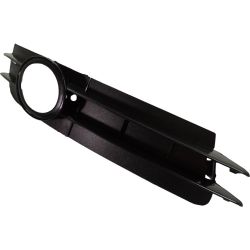 AUDI S6 SEDAN FRONT BUMPER COVER GRILLE RIGHT (Passenger Side) BLACK (W/Sport Pkg) OEM#4F0807682A01C 2007-2008 PL#AU1039104