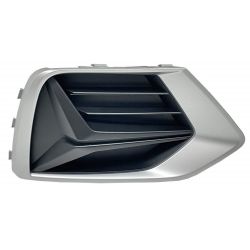 AUDI Q3 FOG LAMP COVER RIGHT (Passenger Side) BLACK W/SILVER FRAME (WO/FOG)(WO/S-LINE) OEM#83A807672TB2 2019-2023 PL#AU1039156
