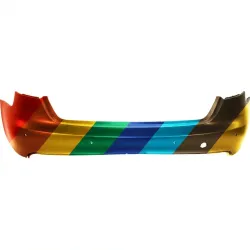 AUDI A4 SEDAN / WAGON REAR BUMPER COVER (SEDAN)(W/ SENSOR)(WO/S-LINE) OEM#8K5807303AGRU 2009-2012 PL#AU1100195